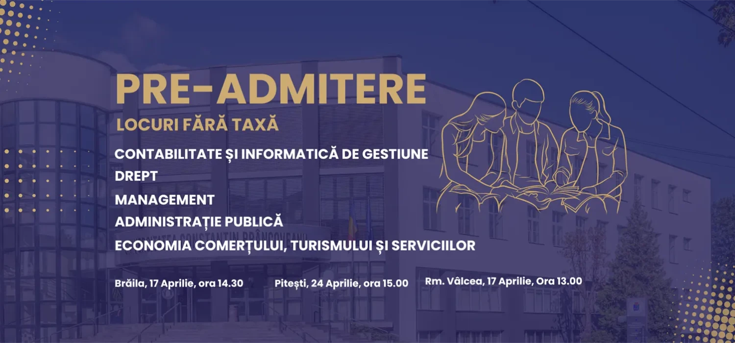 Pre-admitere 2024, locuri fără taxă