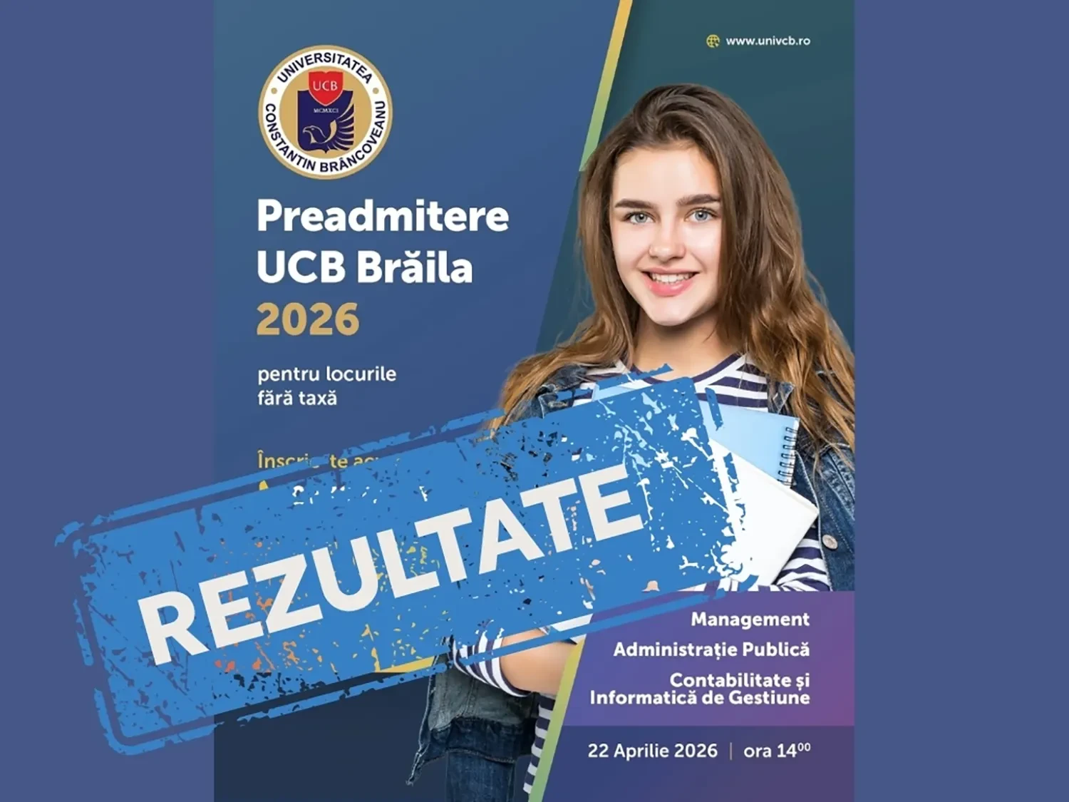 Ai trecut examenul? Vezi rezultatele preadmiterii la UCB Brăila