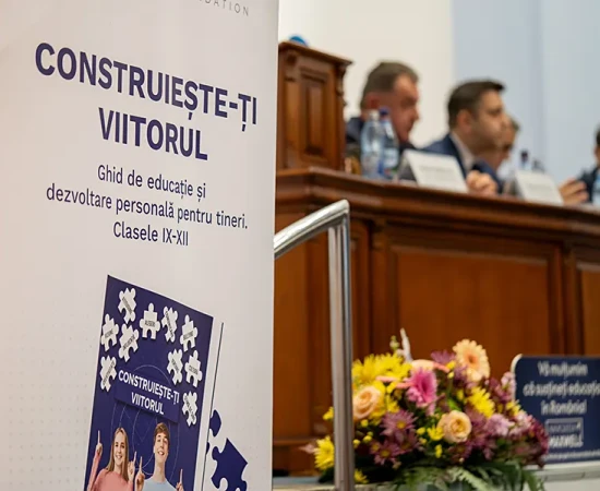 Conferința de lansare a ghidurilor “Construiește-ți viitorul” și “Eu aleg” by Maxwell România galerie