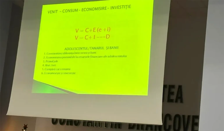 Educație financiară în "Săptămâna Altfel"